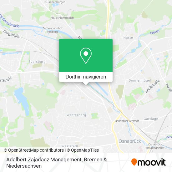 Adalbert Zajadacz Management Karte