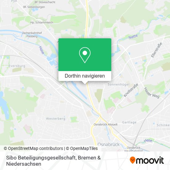 Sibo Beteiligungsgesellschaft Karte