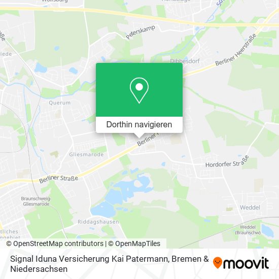Signal Iduna Versicherung Kai Patermann Karte