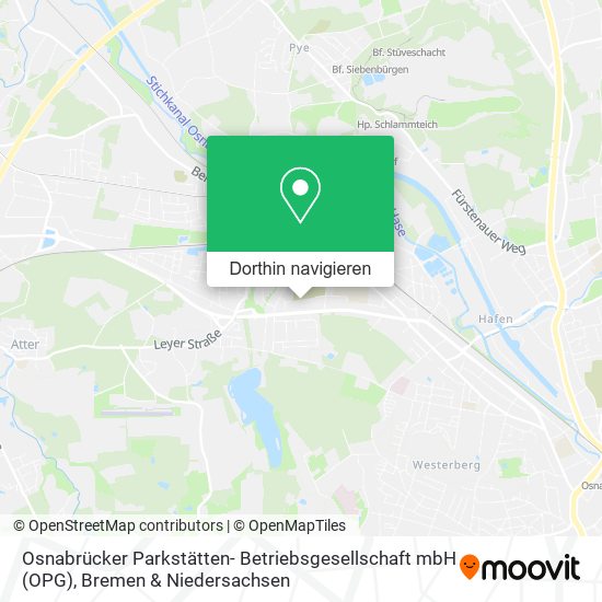 Osnabrücker Parkstätten- Betriebsgesellschaft mbH (OPG) Karte