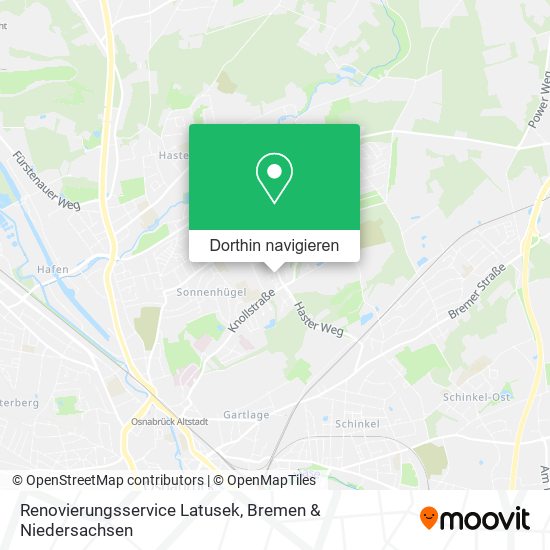 Renovierungsservice Latusek Karte