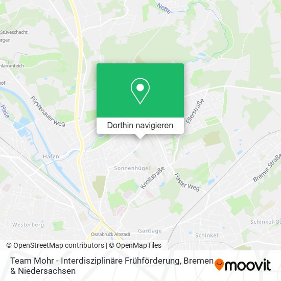 Team Mohr - Interdisziplinäre Frühförderung Karte