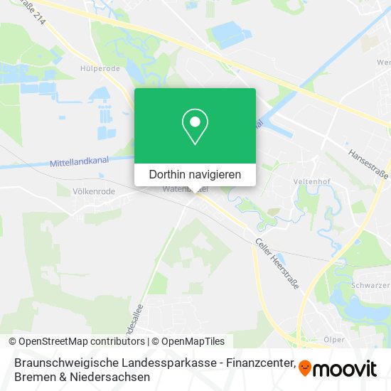 Braunschweigische Landessparkasse - Finanzcenter Karte