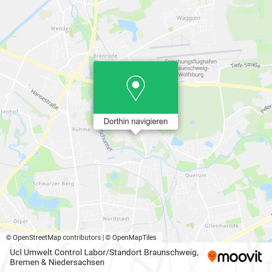 Ucl Umwelt Control Labor / Standort Braunschweig Karte