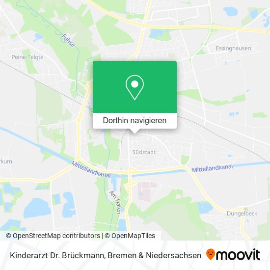 Kinderarzt Dr. Brückmann Karte