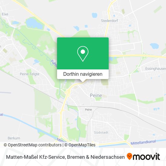 Matten-Maßel Kfz-Service Karte