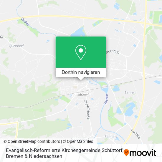 Evangelisch-Reformierte Kirchengemeinde Schüttorf Karte
