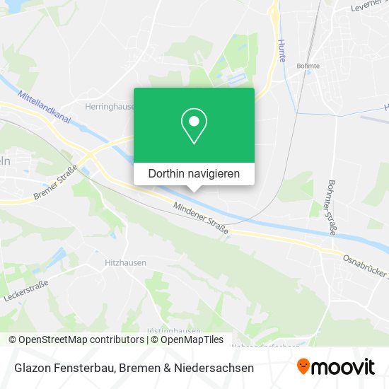 Glazon Fensterbau Karte