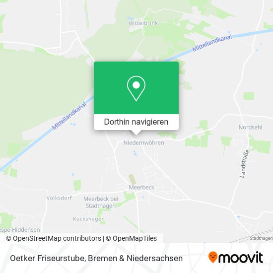 Oetker Friseurstube Karte