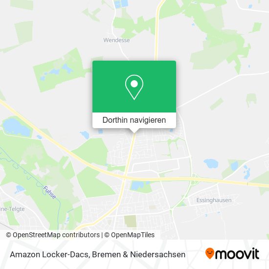 Amazon Locker-Dacs Karte