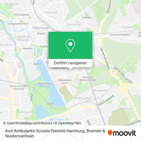 Asd Ambulante Soziale Dienste Hamburg Karte