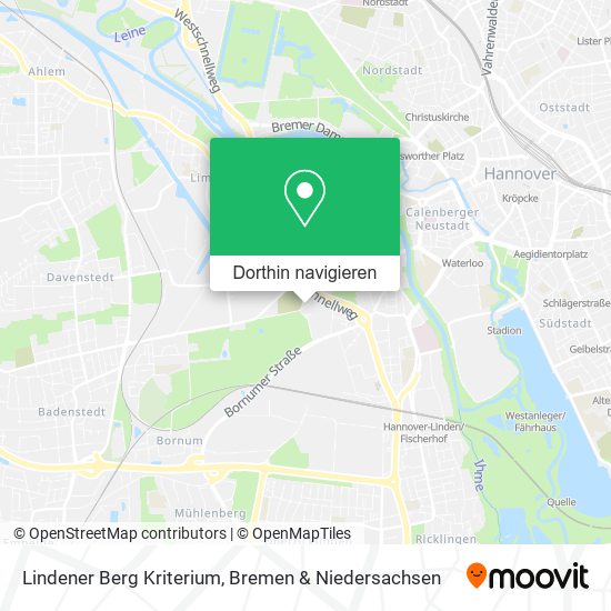 Lindener Berg Kriterium Karte