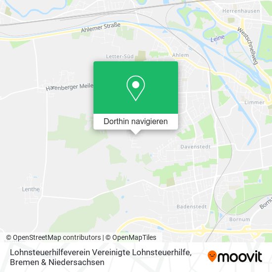 Lohnsteuerhilfeverein Vereinigte Lohnsteuerhilfe Karte