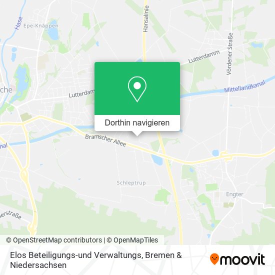 Elos Beteiligungs-und Verwaltungs Karte