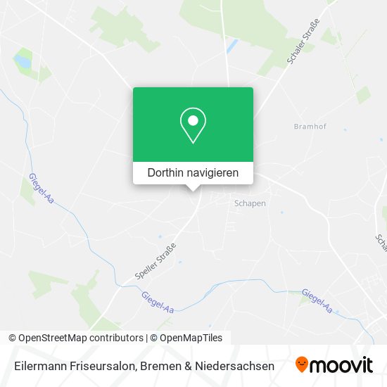 Eilermann Friseursalon Karte