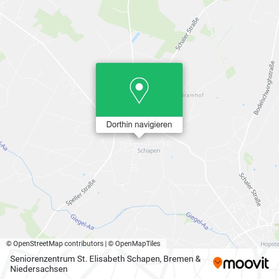 Seniorenzentrum St. Elisabeth Schapen Karte