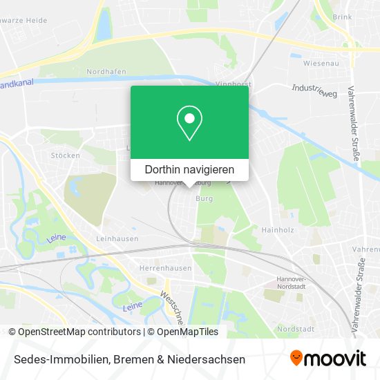 Sedes-Immobilien Karte