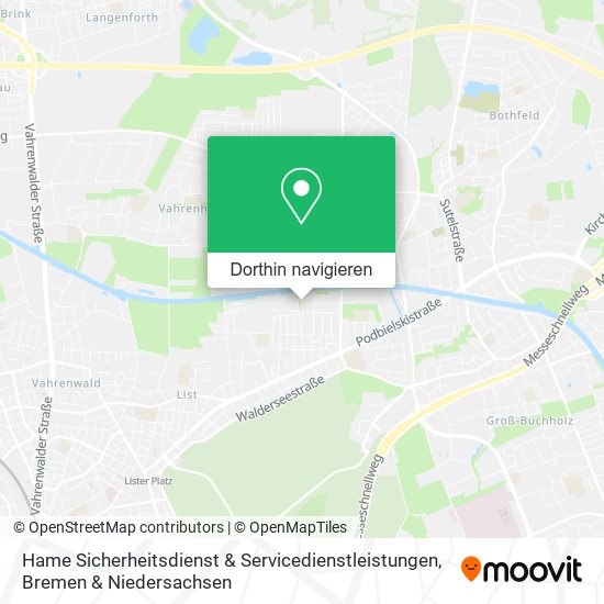 Hame Sicherheitsdienst & Servicedienstleistungen Karte