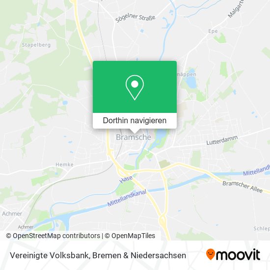 Vereinigte Volksbank Karte