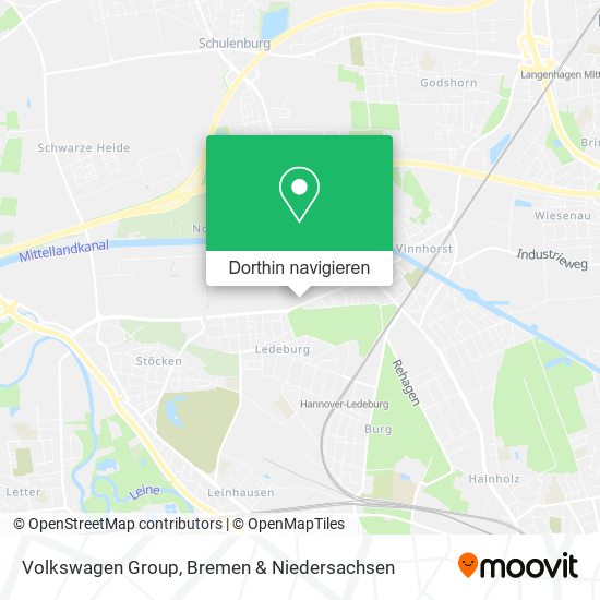 Volkswagen Group Karte