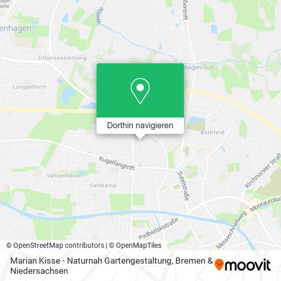 Marian Kisse - Naturnah Gartengestaltung Karte