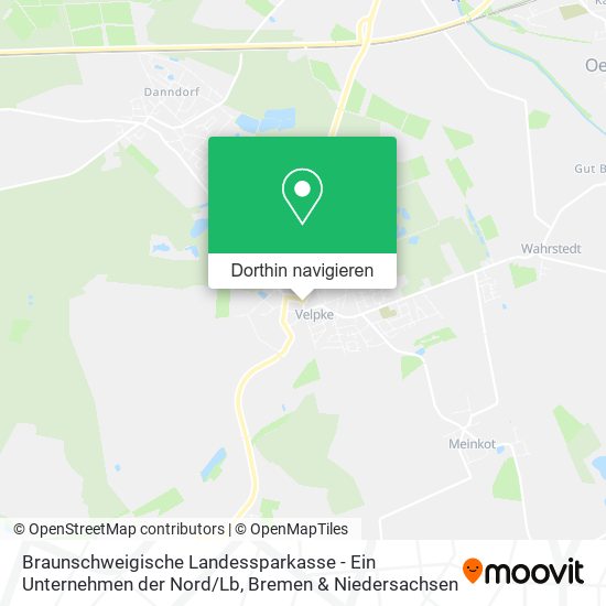 Braunschweigische Landessparkasse - Ein Unternehmen der Nord / Lb Karte