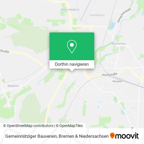 Gemeinnütziger Bauverein Karte