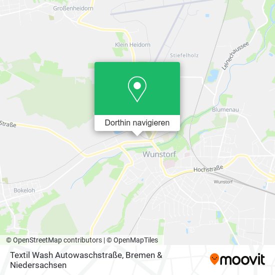 Textil Wash Autowaschstraße Karte