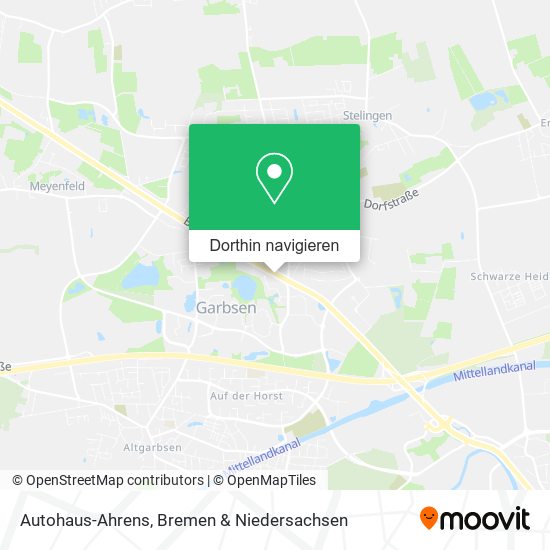 Autohaus-Ahrens Karte