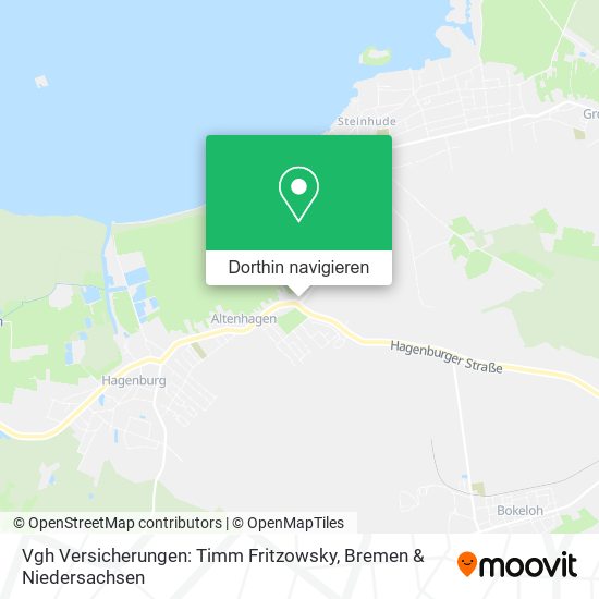 Vgh Versicherungen: Timm Fritzowsky Karte