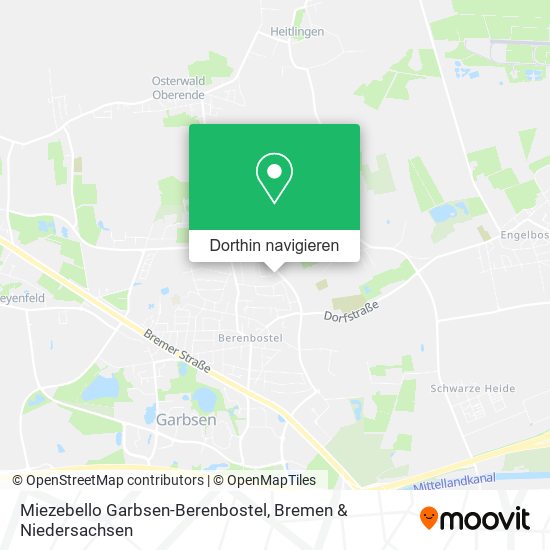 Miezebello Garbsen-Berenbostel Karte