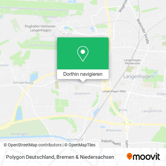 Polygon Deutschland Karte