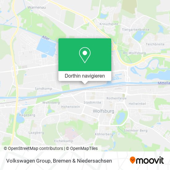 Volkswagen Group Karte