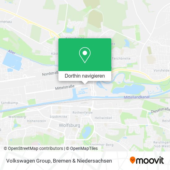 Volkswagen Group Karte