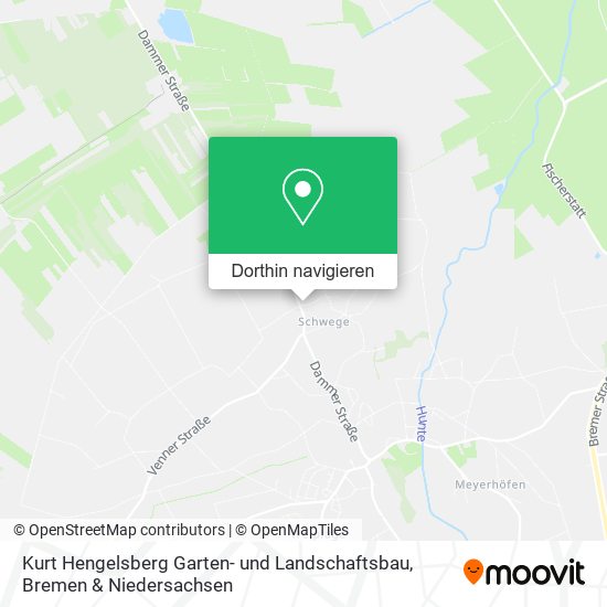 Kurt Hengelsberg Garten- und Landschaftsbau Karte