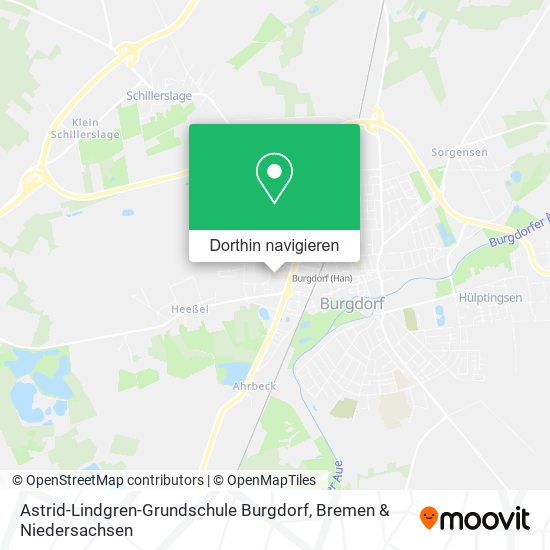 Astrid-Lindgren-Grundschule Burgdorf Karte