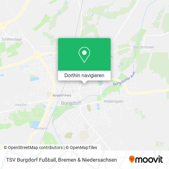 TSV Burgdorf Fußball Karte