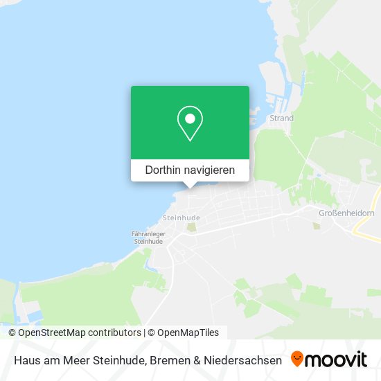 Haus am Meer Steinhude Karte