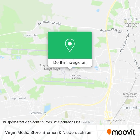 Virgin Media Store Karte