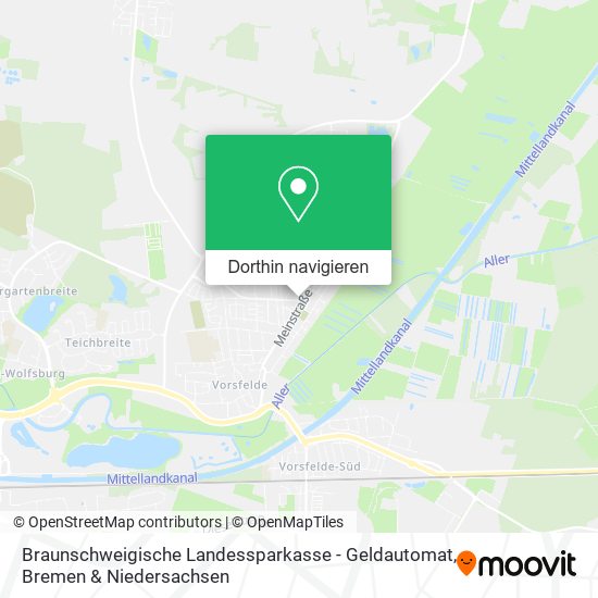 Braunschweigische Landessparkasse - Geldautomat Karte
