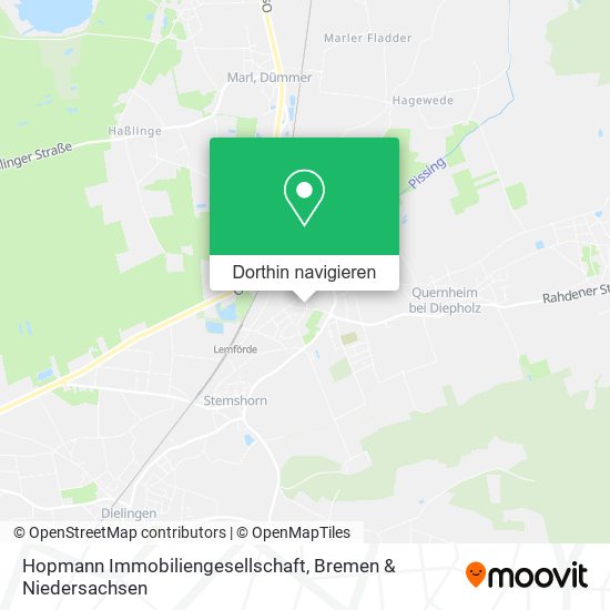 Hopmann Immobiliengesellschaft Karte