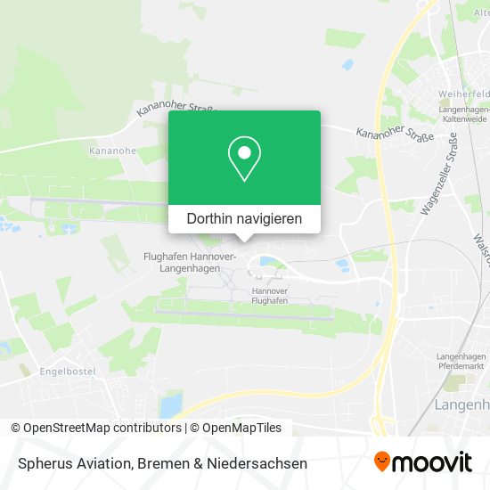 Spherus Aviation Karte