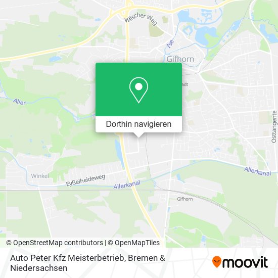 Auto Peter Kfz Meisterbetrieb Karte