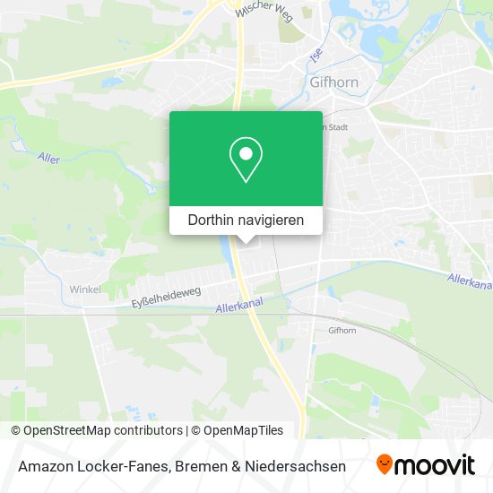 Amazon Locker-Fanes Karte