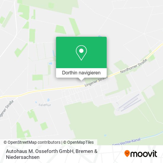 Autohaus M. Osseforth GmbH Karte