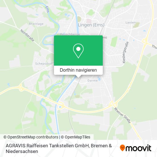 AGRAVIS Raiffeisen Tankstellen GmbH Karte