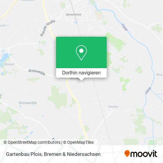 Gartenbau Plois Karte