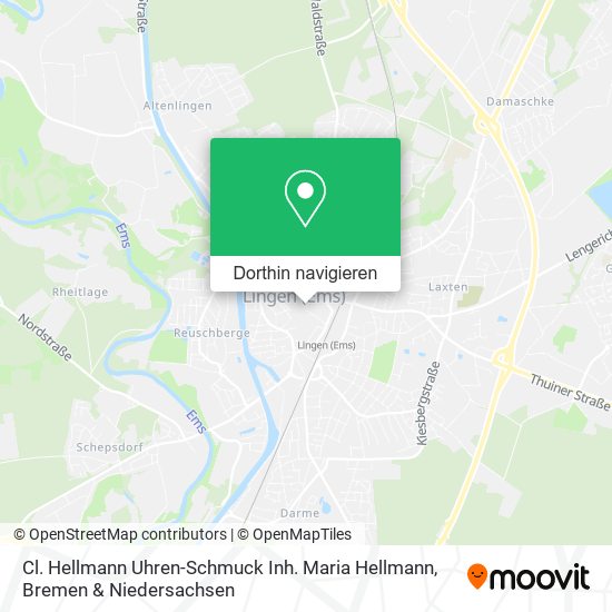 Cl. Hellmann Uhren-Schmuck Inh. Maria Hellmann Karte