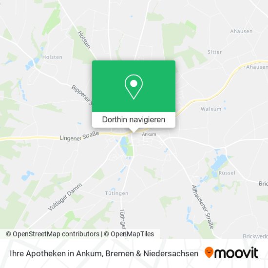 Ihre Apotheken in Ankum Karte