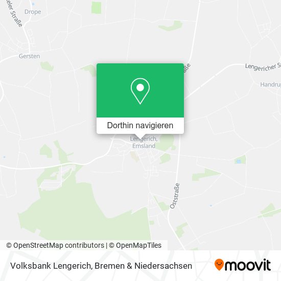 Volksbank Lengerich Karte